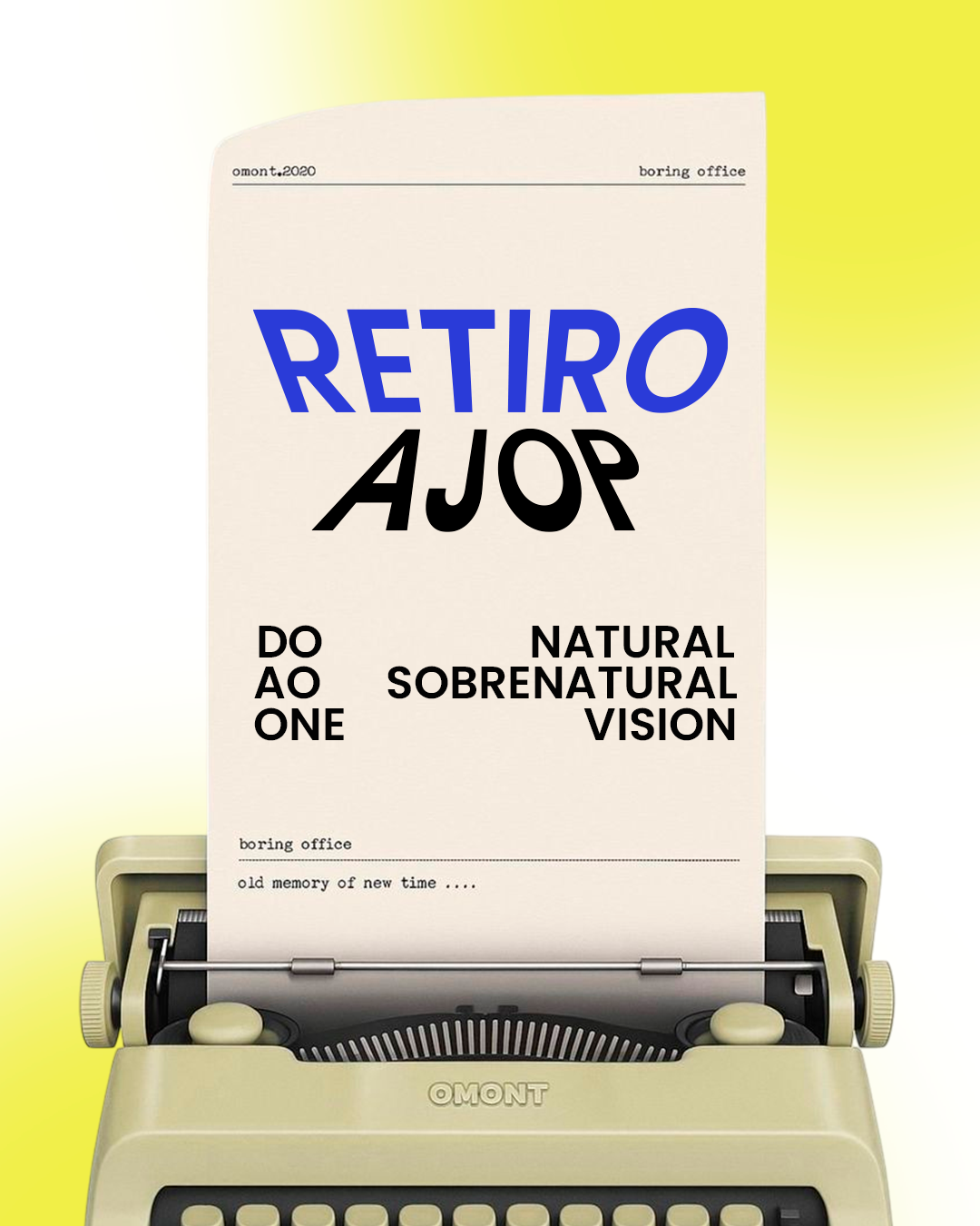Cartaz AJOP 2026